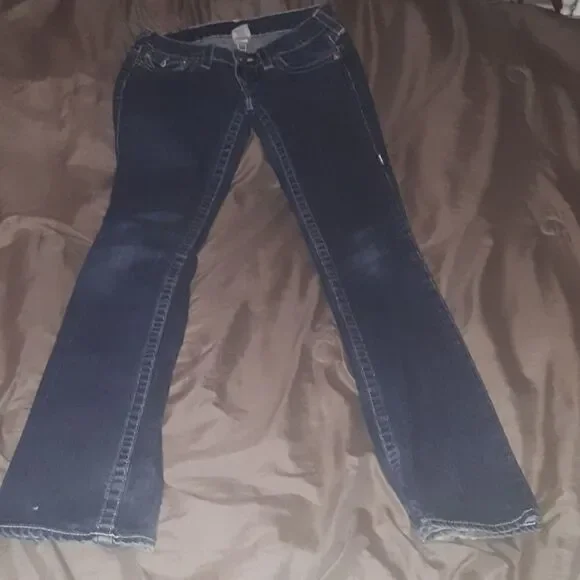 True Religion "Billy" Style Jeans Size 28 - Picture 7 of 8